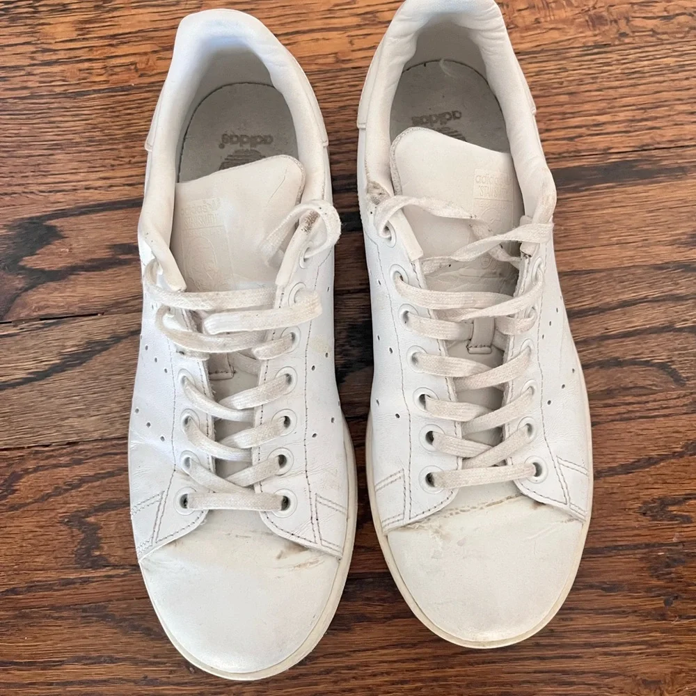 Adidas White Stan Smith Sneakers youth 6 - Picture 2 of 7